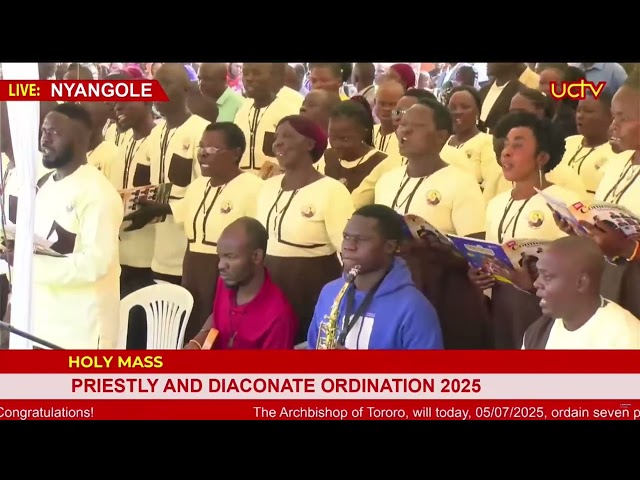 Alleluia Archdiocese of Tororo Ordination 2025