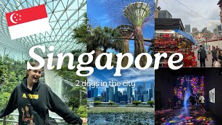 48 hours in SINGAPORE Coolest airport in the world?!