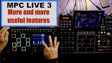 MPC Live 3 -  MPCX -  Advanced Midi Sync, Next sequence, Track Mute