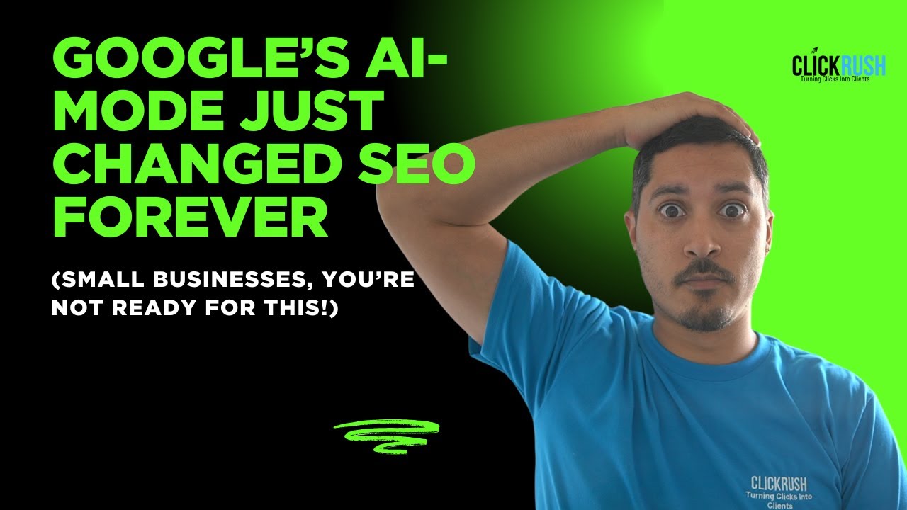 Google's AI Mode Has Just Changed SEO & The Internet Forever - YouTube