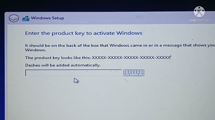 Enter the product key to activate windows 8.1 là gì