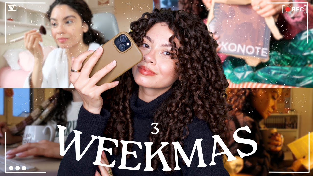 WEEKMAS 3 🎄📚 | calendario dell'avvento, letture, video, acquisti...