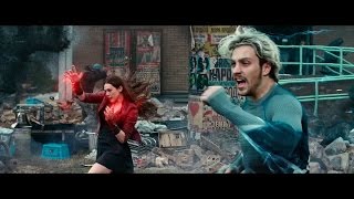 Age of Ultron - Quicksilver Running Scenes HD Sheitla