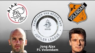 Previa Y Predicciones Para Jong Ajax Vs Fc Volendam 04112019