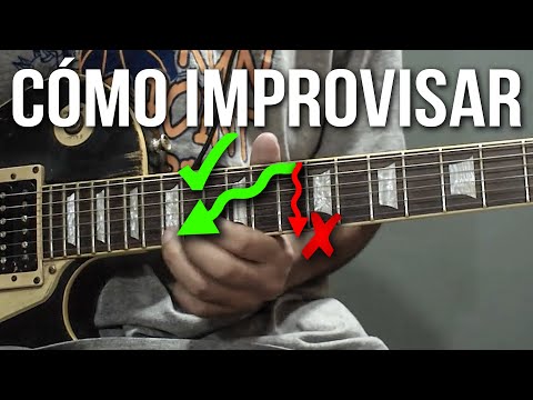 Video: Cómo Improvisar Con La Guitarra