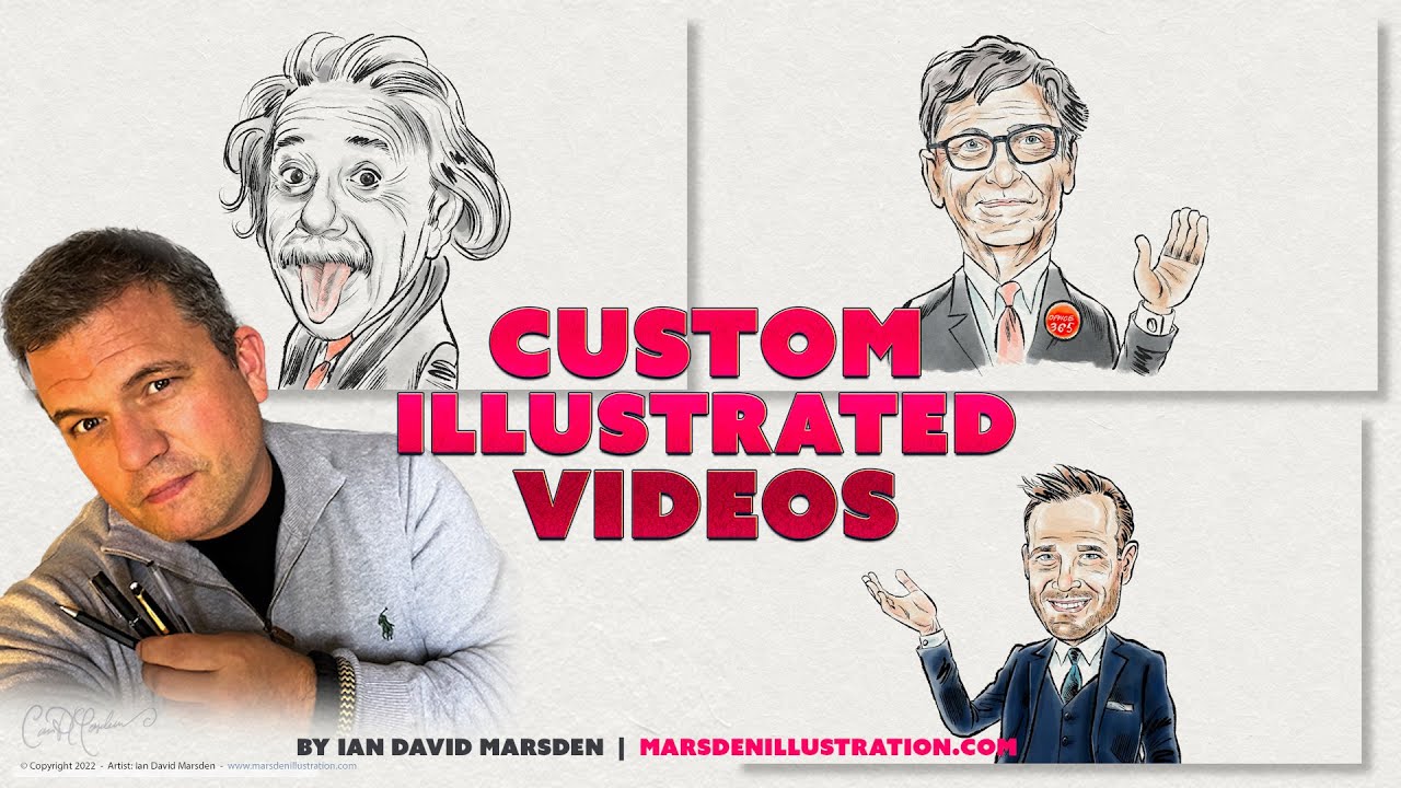 Custom Illustrated Videos by Marsden Illustration