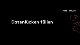 Datenlücken füllen | Coronavirus abdecken