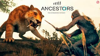 ANCESTORS - CAÇA, PESCA, REPRODUÇÃO, COLETA DE MEL, PEDRA AFIADA, LANÇA e Muitas Outras Evoluções! screenshot 3