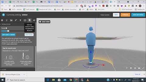 Export from Tinkercad to SketchFab for VR AR