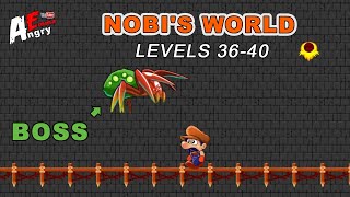 Nobi's World - Levels 36-40 + BOSS / Gameplay Walkthrough (Android, iOS) screenshot 1