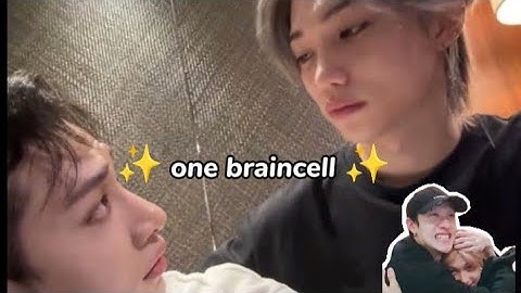 BANGCHAN and FELIX share one braincell