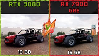 RTX 3080 10 GB vs RX 7900 GRE - FHD, QHD, UHD 4K