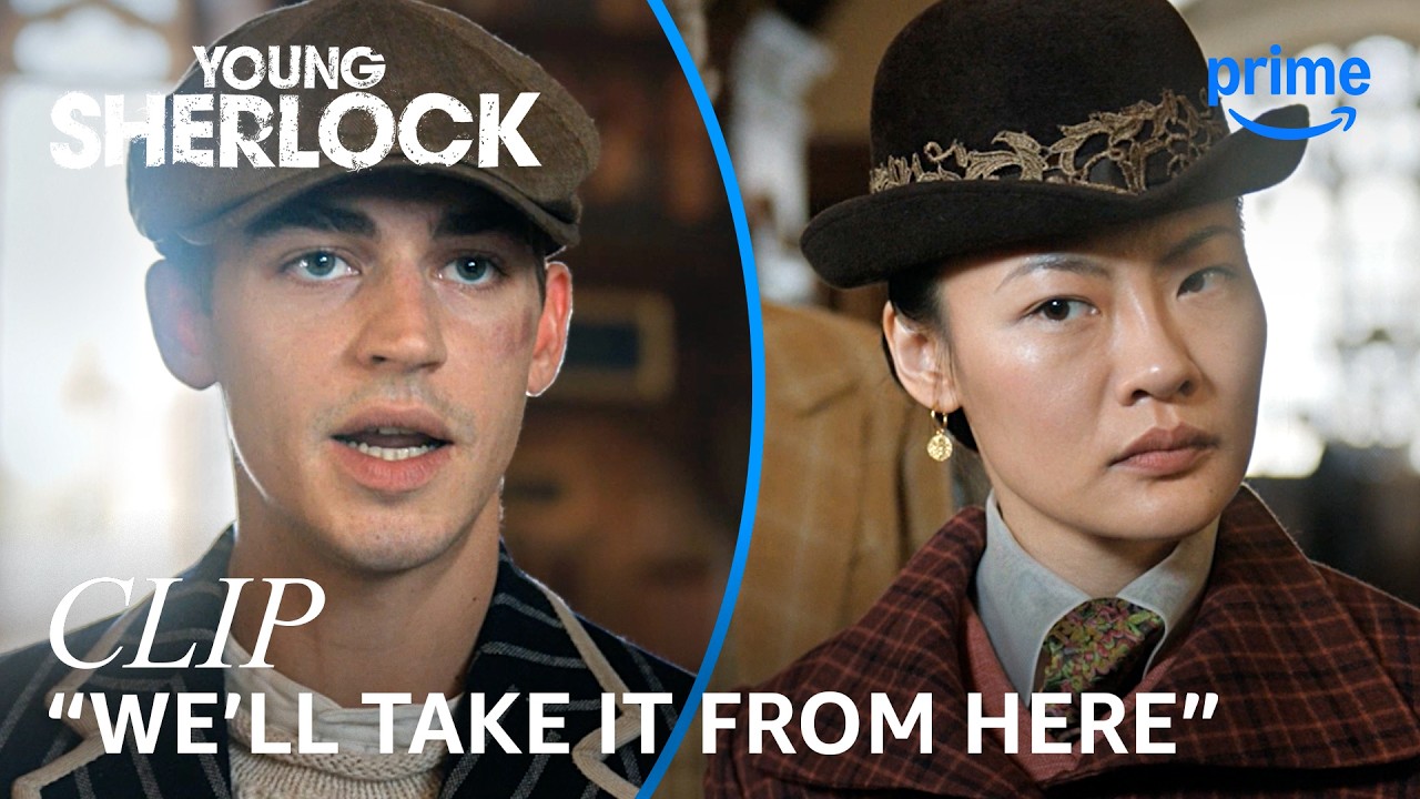 Colin Firth Confronts Hero Fiennes Tiffin | Young Sherlock | Clip | Prime Video