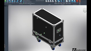 Famous Full Flight Case Design Process - Basic Guitar Amplifier - Autocase Wealth