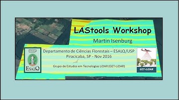 Video 14 - Creation of isoline contour maps with lasthin and blast2iso