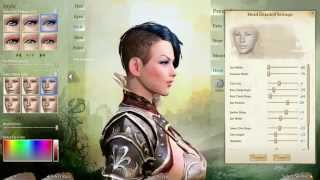 Character Creation of  ArcheAge IN HD !!