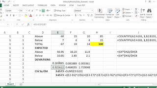 Chi-Square Test - Excel Example