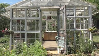 Milledgeville man builds greenhouse for late wife