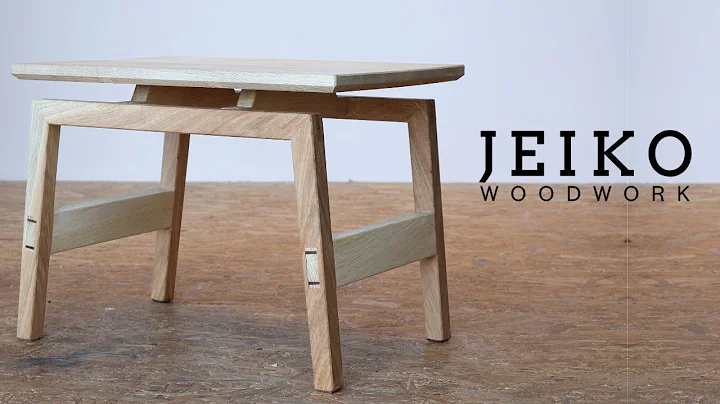 Making A Mid-Century Inspired Coffee Table With Handcut Joinery