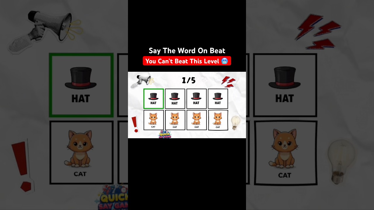 Say The Word On Beat (Impossible Level)