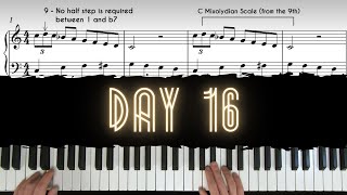 Day 16 - Single-Note Ornament Workout | 30 Day Jazz-Blues Piano Challenge