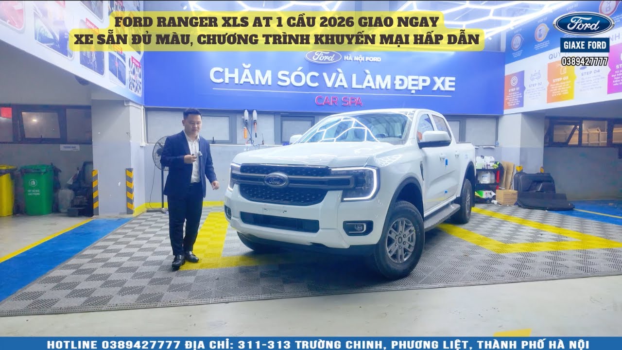 Giá xe Ford Ranger XLS AT 2026 | Xe sẵn giao ngay, Chương trình khuyến mại ưu đãi hấp dẫn