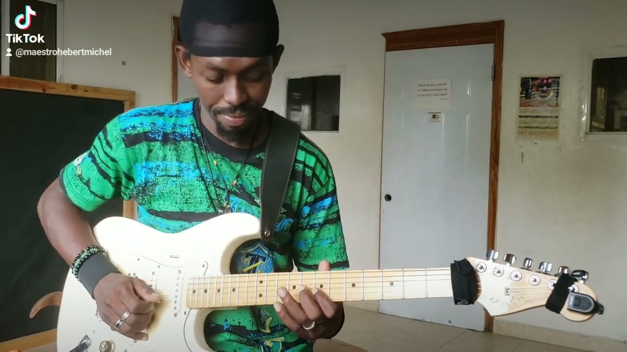 Cover guitar Calm down Mac Roc Session avec Hebert Michel 