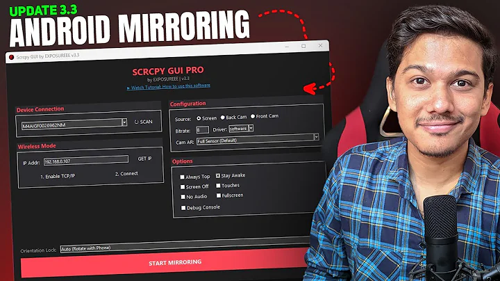 I Updated Scrcpy GUI: Now It’s Perfect for Android Screen Mirroring
