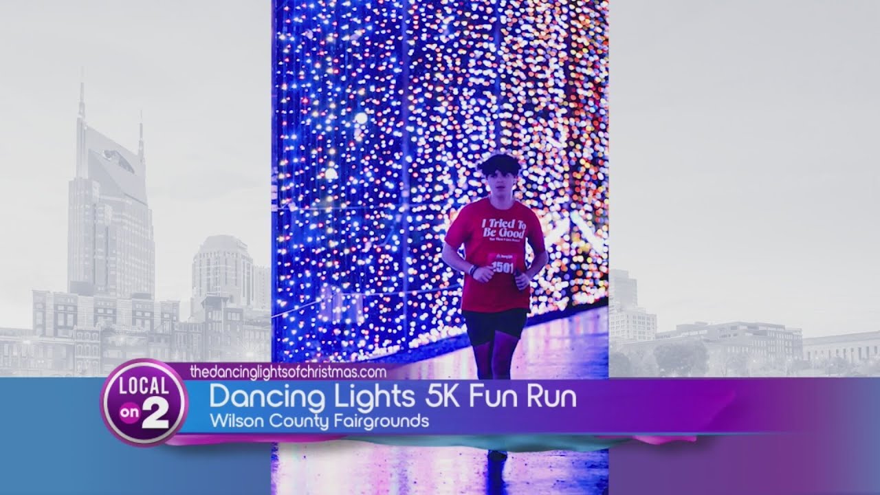 Dancing Lights 5K Fun Run - YouTube