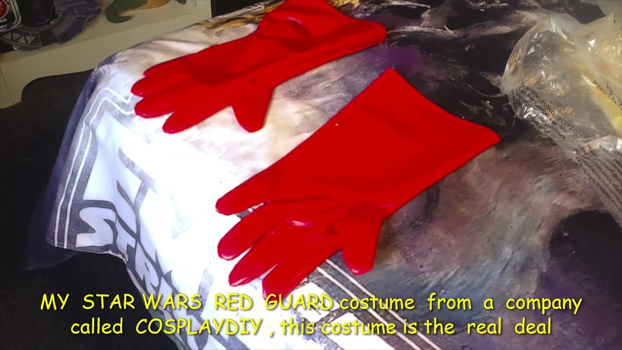 MY STAR WARS RED GUARD COSTUME FROM A COMPANY CALLED COSPLAYDIY , ITS
