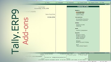 Tally Add Ons : GR No Truck No in Tally.ERP9 Sales Register | Tally Customization