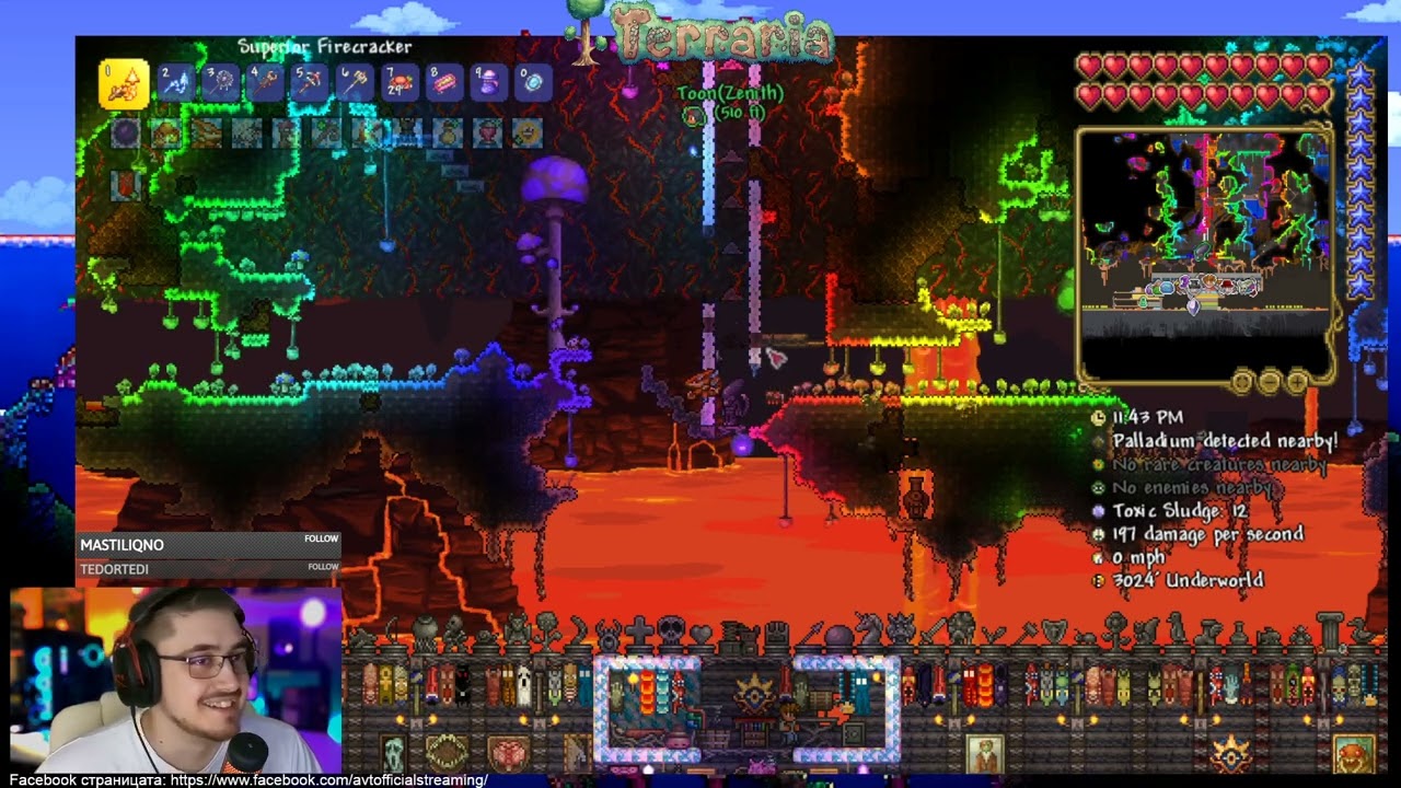 Terraria - AVT & ToonStar - Част 40 - Queen Slime, първи boss след Hardmode