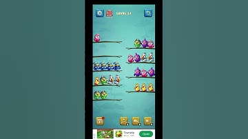 Bird Sort Level 14 #puzzle_daddy