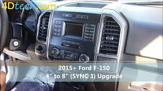 4' to 8' Upgrade w/ SYNC 3 | 2015  2017 Ford F150