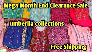 💯Mega Month End Clearance sale 👌Free Shipping Available #kurtis