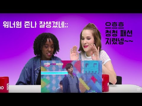 워너원 "Wanna Be 라이브 무대" 우히힣 해외 번역 리뷰