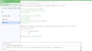 Python practical