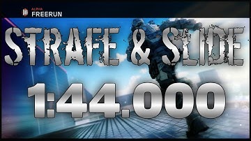 Call Of Duty Black Ops 3, Strafe & Slide Challenge On Freerun Alpha