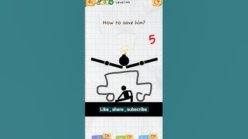 Thumbnail of draw to save level 44 #drawtosave #shorts #viral #gameplay #music #rap #hiphop