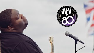 Christone "Kingfish" Ingram plays Jimi's Red House... on the roof of Hendrix's last-known house