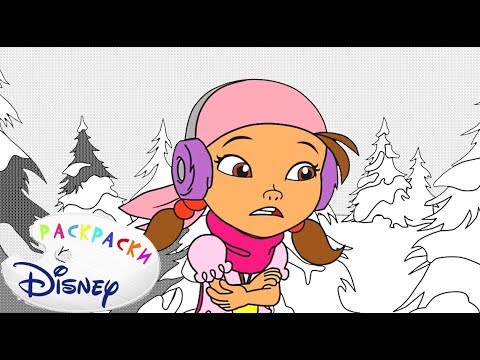 Раскраска Disney - Джейк и пираты Нетландии|Обучающее развивающее видео для детей малышей |Выпуск 9