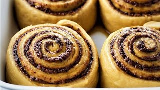 The famous cinnamon roll that melts in your mouth🤤 classic American cinnamon roll🤩👌
