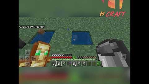 [Tutorial #10] How to make unlimited water source using 1 water bucket in Minecraft.