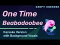 Beabadoobee One Time Karaoke Beabadoobee One Time Karaoke