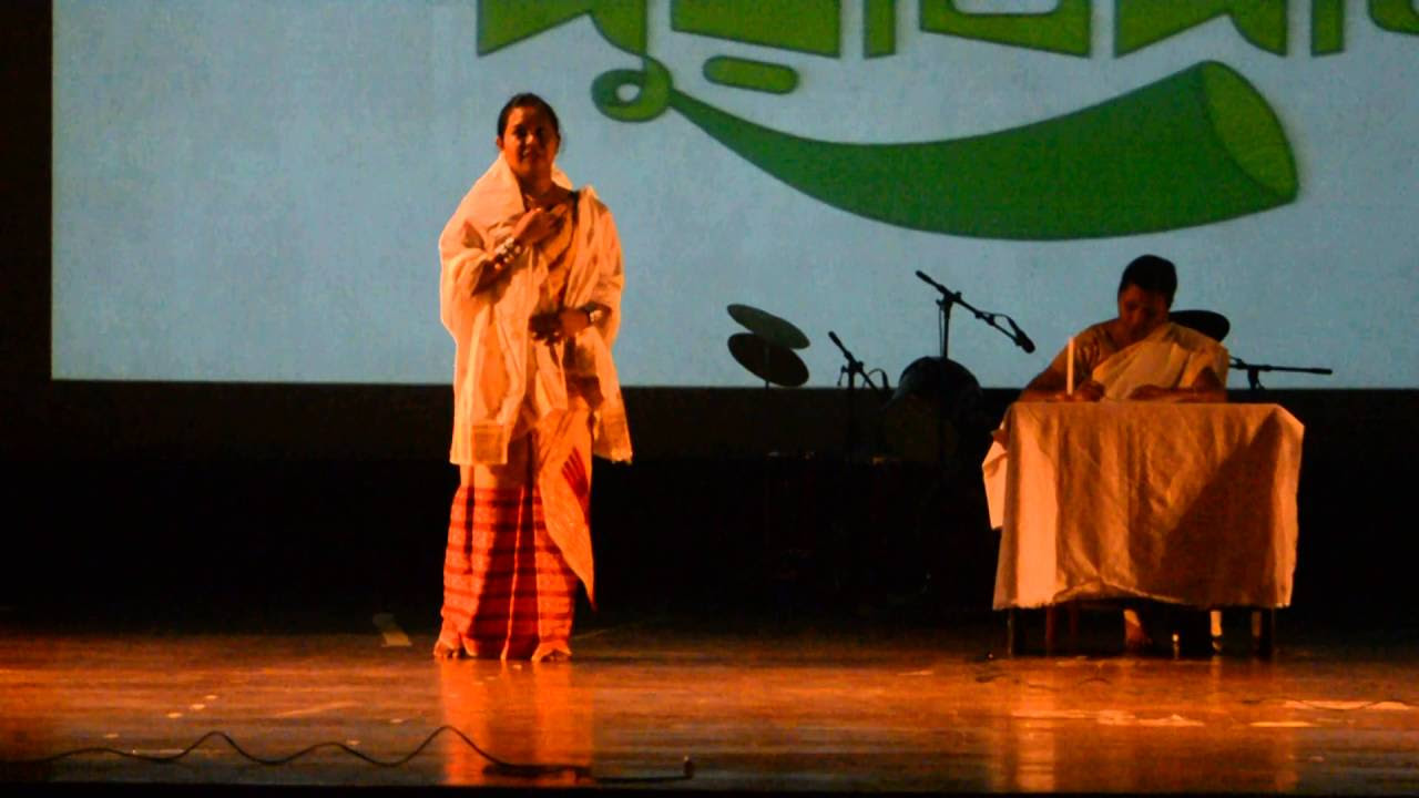 Momotar Chithi Recitation  Rajashree Assamese poem Recitation