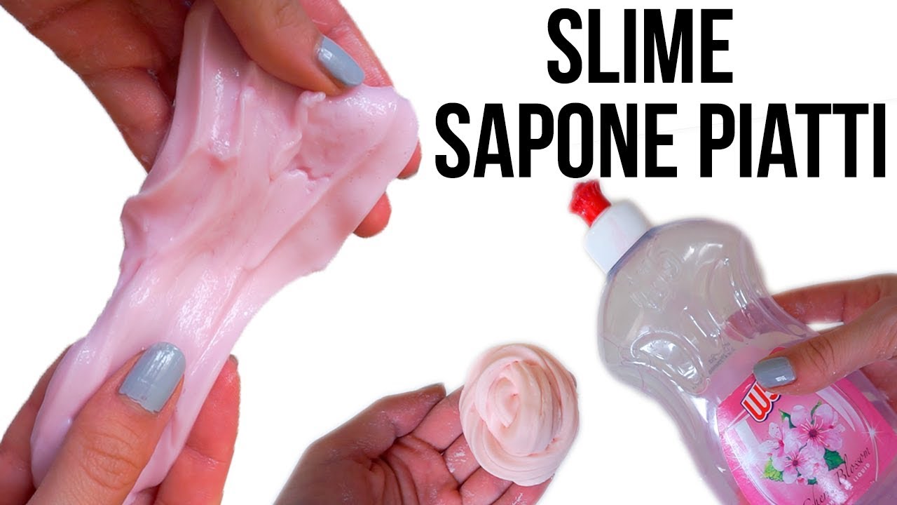 Slime Con Sapone Piatti 4 Modi Senza Colla Senza Borace Anita Stories Youtube