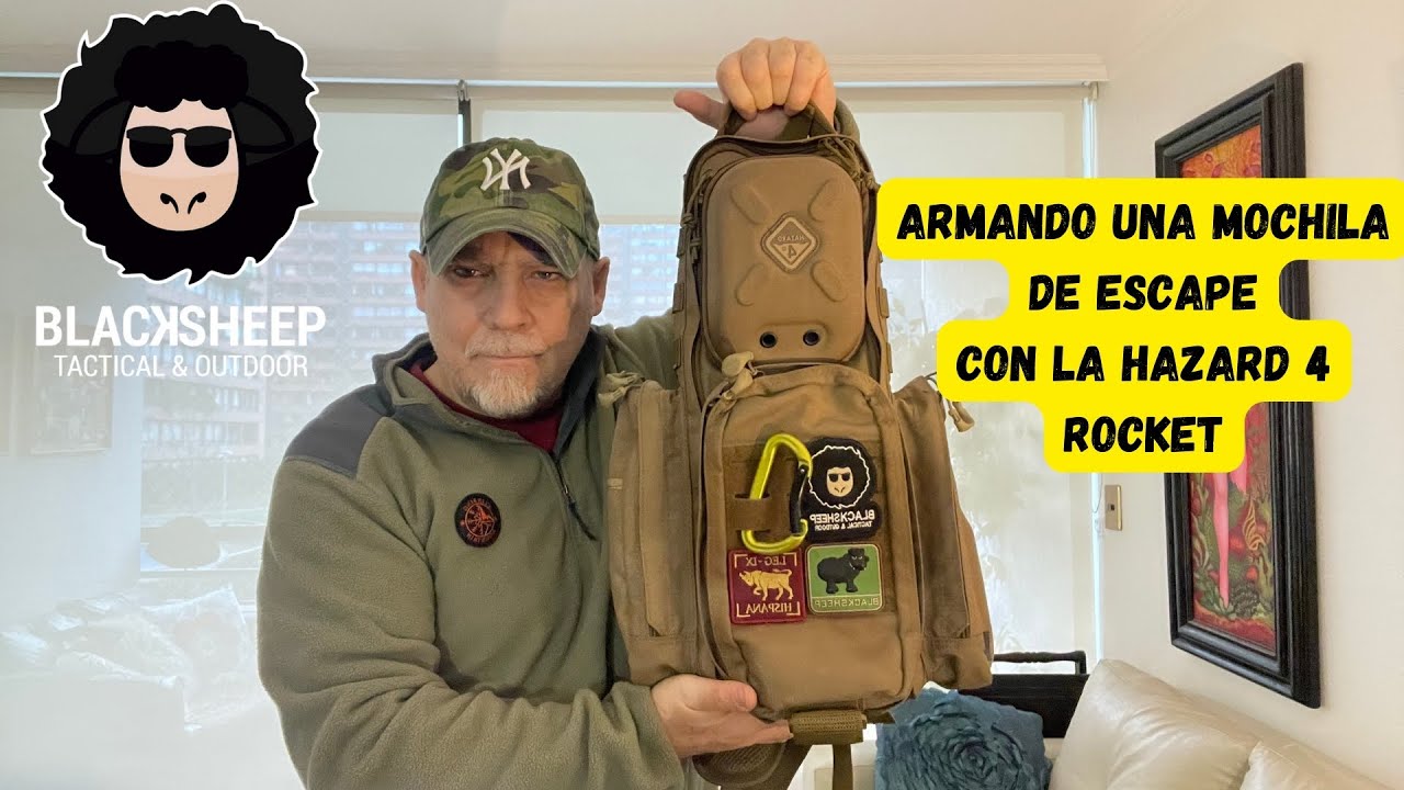 Jual Original Hazard 4 Rocket 17 Sling Pack - Black - Kota Bekasi