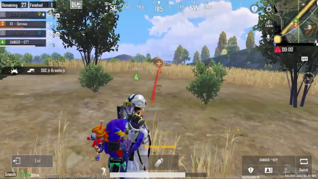 😉 |  BGMI Rush Gameplay GHOST IS LIVE  | 