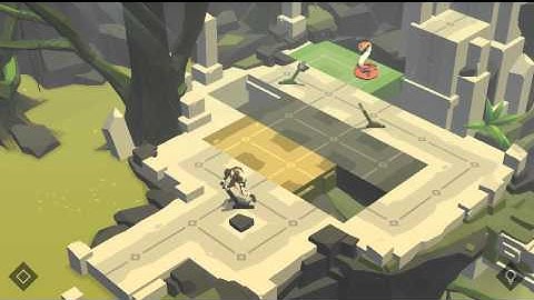 Lara Croft GO The Maze of Snakes Level 2 Snake Pit Walkthrough