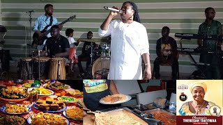 SUNYANI MELODY BAND PERFORMS AFTER FUNERAL DINNER AT FIAPRE
